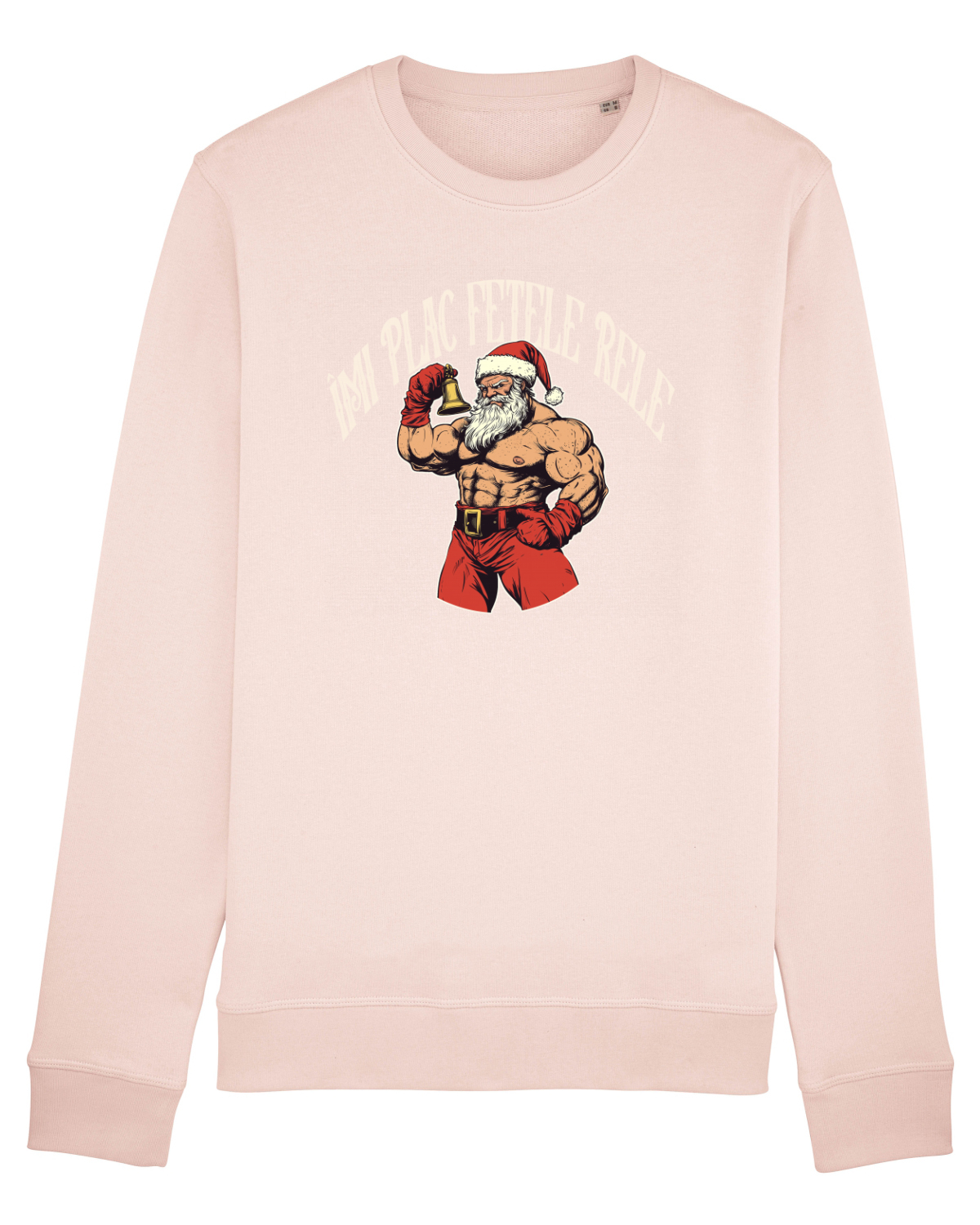 Bluză mânecă lungă Unisex Rise Candy Pink