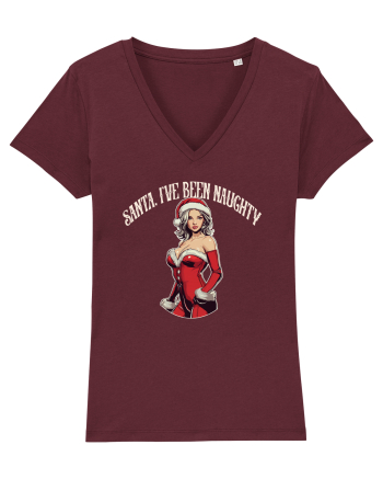 SANTA, I`VE BEEN NAUGHTY - MOSULE, SUNT FATA REA Burgundy
