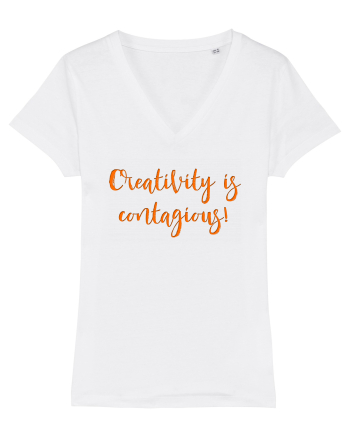 Creativity is Contagious! White