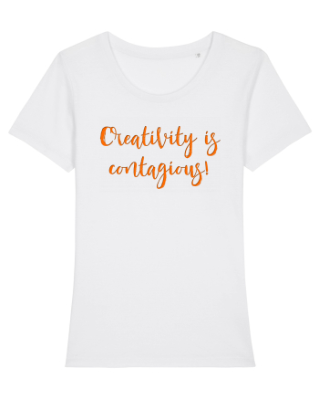 Creativity is Contagious! White