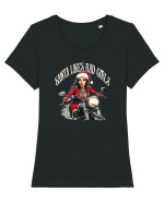 SANTA LIKES BAD GIRLS - MOSULUI II PLAC FETELE RELE Tricou mânecă scurtă guler larg fitted Damă Expresser