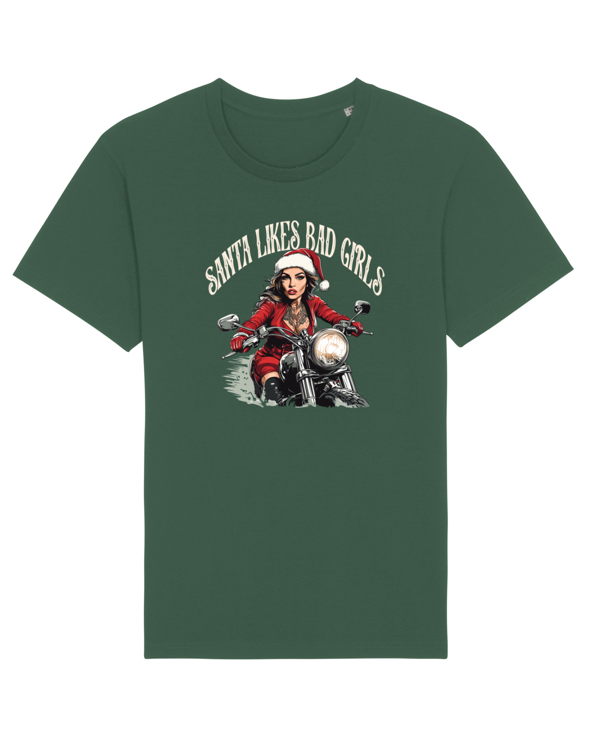 Tricou mânecă scurtă Unisex Rocker Bottle Green