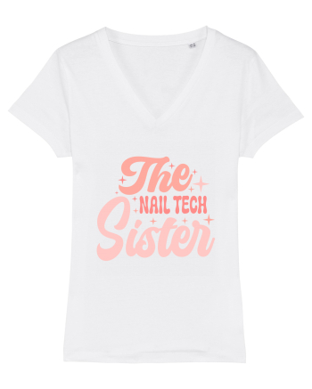 The Nail Tech Sister White