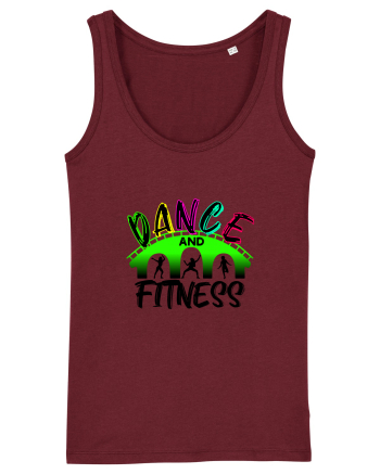 DANCE  and FITNESS Burgundy