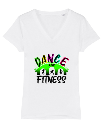 DANCE  and FITNESS White