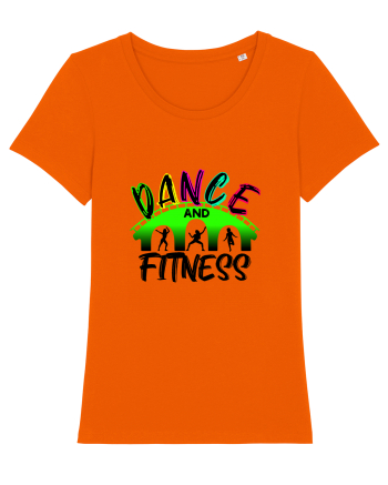 DANCE  and FITNESS Bright Orange