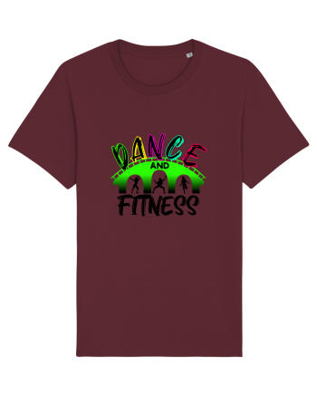 DANCE  and FITNESS Burgundy