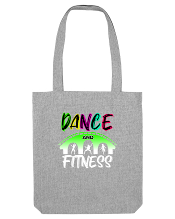 DANCE  and FITNESS white Heather Grey