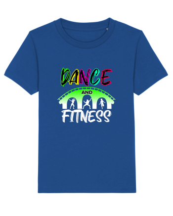 DANCE  and FITNESS white Majorelle Blue