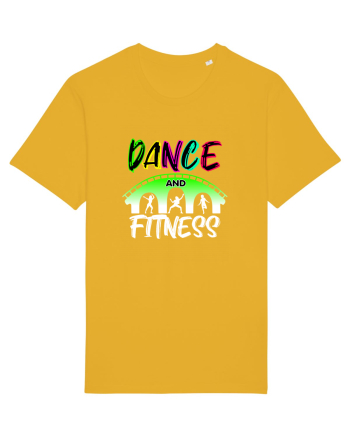 DANCE  and FITNESS white Spectra Yellow