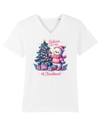 cu ursuleți si urări de Crăciun - Believe in the magic of Christmas White