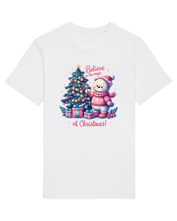 cu ursuleți si urări de Crăciun - Believe in the magic of Christmas White