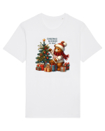 cu ursuleți si urări de Crăciun - Christmas blessings to you Tricou mânecă scurtă Unisex Rocker