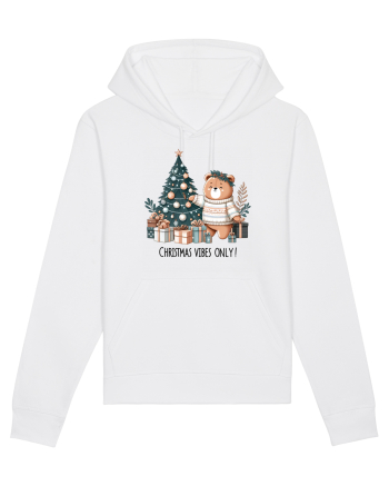 cu ursuleți si urări de Crăciun - Christmas vibes only White