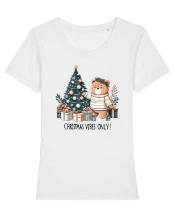 cu ursuleți si urări de Crăciun - Christmas vibes only White