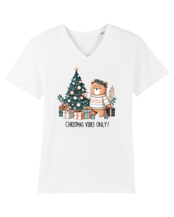cu ursuleți si urări de Crăciun - Christmas vibes only White