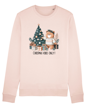 cu ursuleți si urări de Crăciun - Christmas vibes only Candy Pink