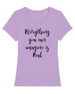 Imagine Tricou mânecă scurtă guler larg fitted Damă Expresser