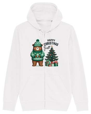 cu ursuleți si urări de Crăciun - Happy Christmas to all White