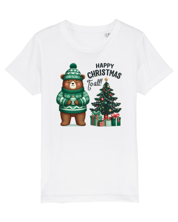 cu ursuleți si urări de Crăciun - Happy Christmas to all White