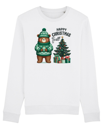 cu ursuleți si urări de Crăciun - Happy Christmas to all White