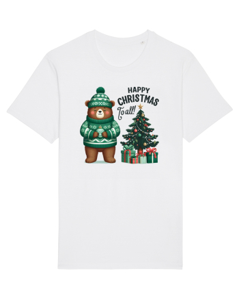 cu ursuleți si urări de Crăciun - Happy Christmas to all White