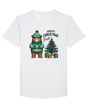 cu ursuleți si urări de Crăciun - Happy Christmas to all White