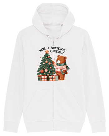 cu ursuleți si urări de Crăciun - Have a wonderful Christmas White