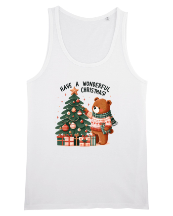 cu ursuleți si urări de Crăciun - Have a wonderful Christmas White