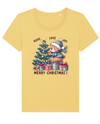cu ursuleți si urări de Crăciun - Hope - Love - Joy Jojoba