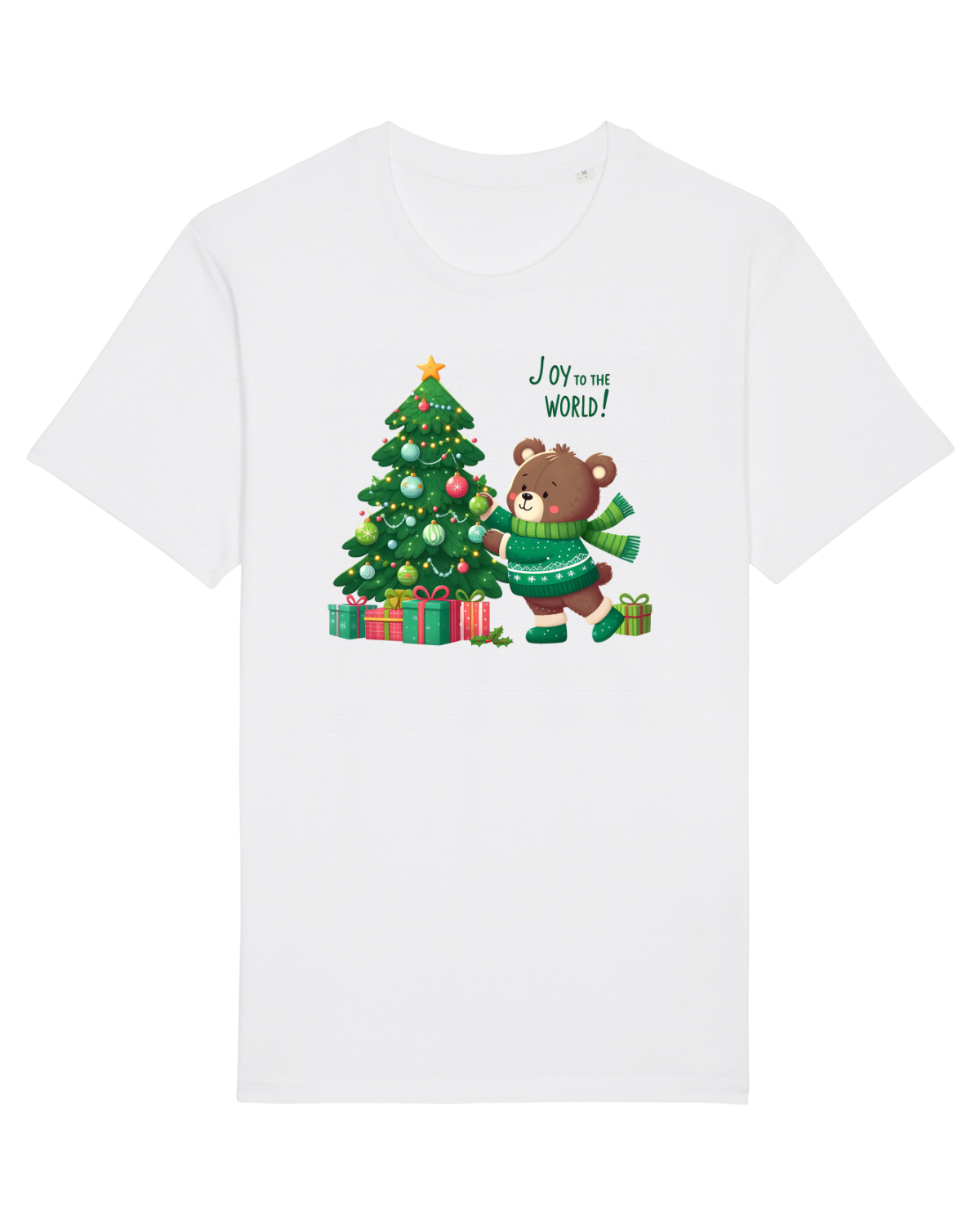 Tricou mânecă scurtă Unisex Rocker White