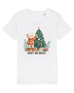cu ursuleți si urări de Crăciun - Merry and Bright Tricou mânecă scurtă  Copii Mini Creator