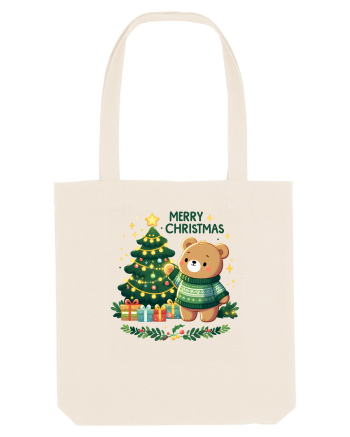 cu ursuleți si urări de Crăciun - Merry Christmas Natural