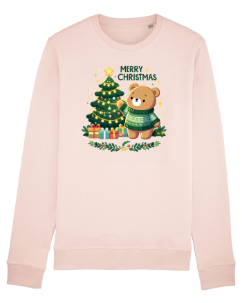 cu ursuleți si urări de Crăciun - Merry Christmas Candy Pink