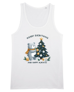 cu ursuleți si urări de Crăciun - Merry everything and happy always Maiou Bărbat Runs