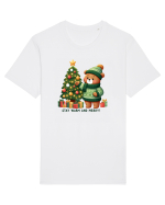 cu ursuleți si urări de Crăciun - Stay warm and merry Tricou mânecă scurtă Unisex Rocker