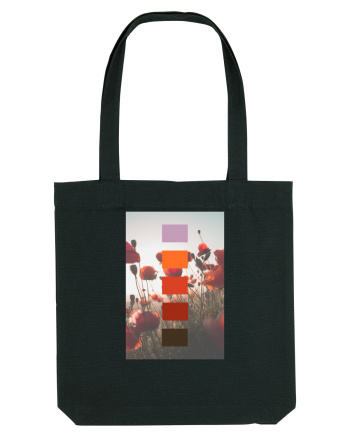 Poppy Field Black