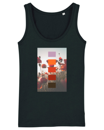 Poppy Field Black