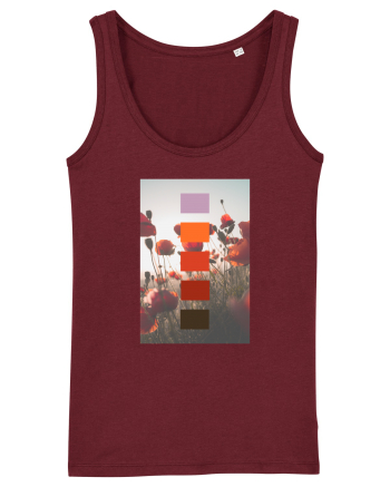 Poppy Field Burgundy