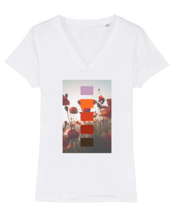 Poppy Field White