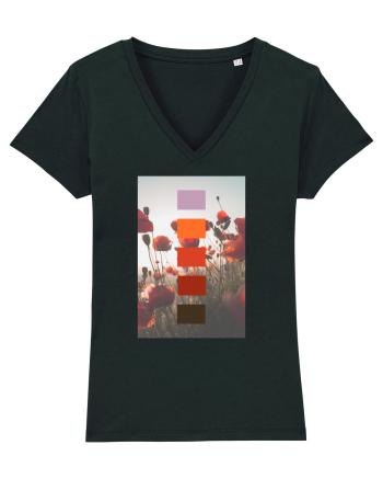 Poppy Field Black