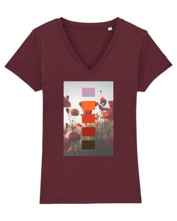 Poppy Field Burgundy