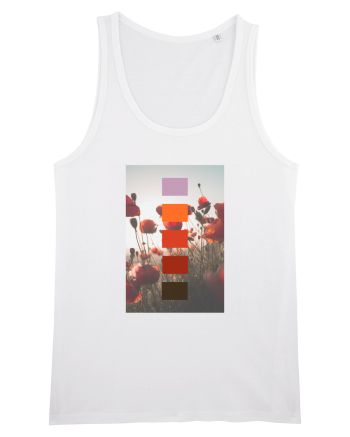 Poppy Field White