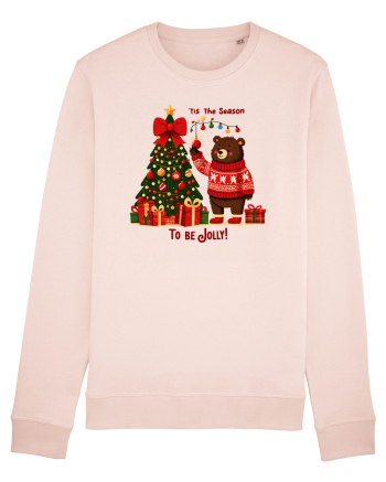 cu ursuleți si urări de Crăciun - Tis the season to be jolly Candy Pink