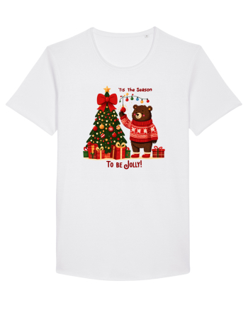 cu ursuleți si urări de Crăciun - Tis the season to be jolly White