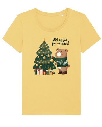 cu ursuleți si urări de Crăciun - Wishing you joy and peace Jojoba