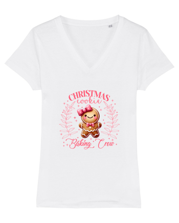 Crăciunul in roz - Christmas cookies baking crew White