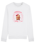 Crăciunul in roz - Christmas cookies baking crew Bluză mânecă lungă Unisex Rise