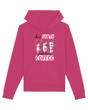 Crăciunul in roz - Dear Santa - just bring coffee Raspberry