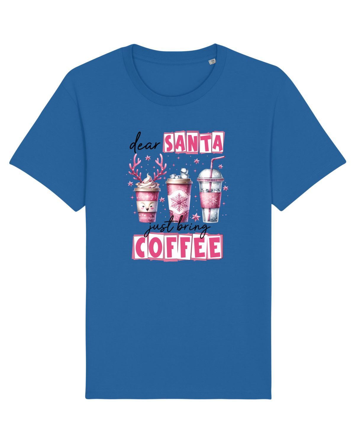 Tricou mânecă scurtă Unisex Rocker Royal Blue